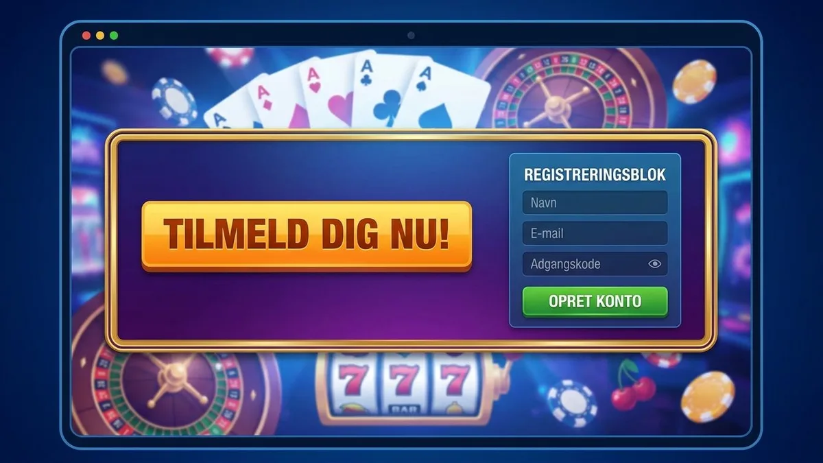 Tilmelding med bonus